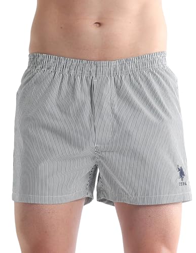 Image of U.S. Polo ASSN. Mens EX004 Cotton Striper Essential True Inner Boxer -Pack of 1