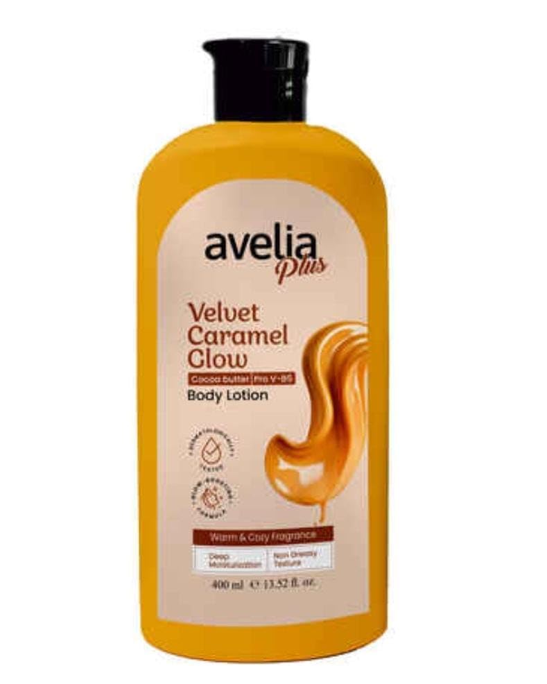 Velvet Caramel Glow Body Lotion with Cocoa Butter and Pro V-B5, Warm and Cosy Fragrance, 400ml-image-44