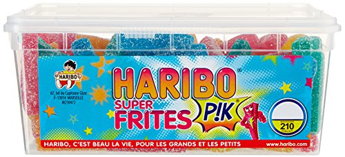 Haribo Bonbon Gélifié Super Frites Pik grand format pour kermesse et grand partage