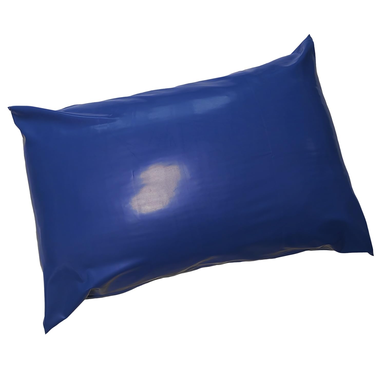 Classic Latex pillowcases closed with zip,20X28 Inch Latex Pillow Case Cover,Natural Rubber Pillowslip Handmade Latex Pillow Protector Blue