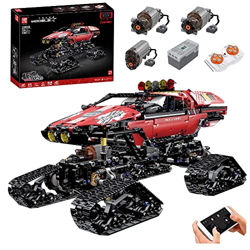 BOWES Technik Buggy Ferngesteuert, MK 18010 Technic 4x4 Off-Road Buggy, 1381 Teile Technik Buggy mit 3 Motoren, App…