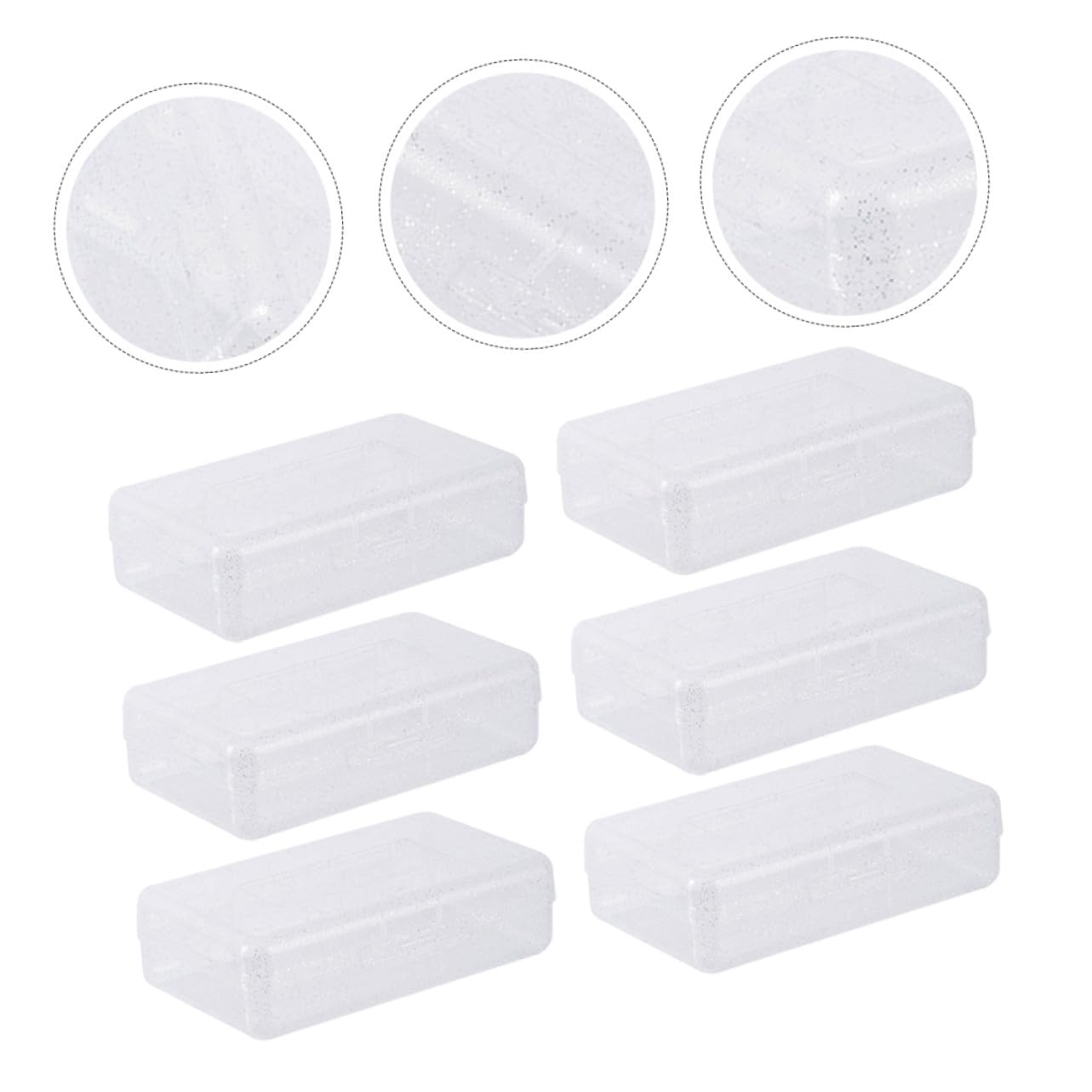 Alipis Astuccio Trasparente in Plastica Pp, Set 6 Pezzi, Organizer Scuola | Contenitore Plastica Trasparente, Scatola Plastica Trasparente, Festival Birra Decor Back To School Party