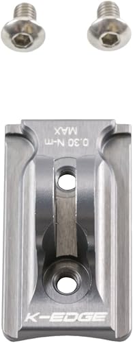 K-Edge Niterider Light Adapter Gunmetal, talla única