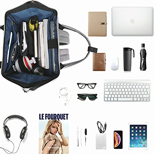 Mocface Laptop Backpack 15.6 Inch Stylish Backpack Casual Daypack Work Bag With Usb Charging Port For Women/Men #TOP4