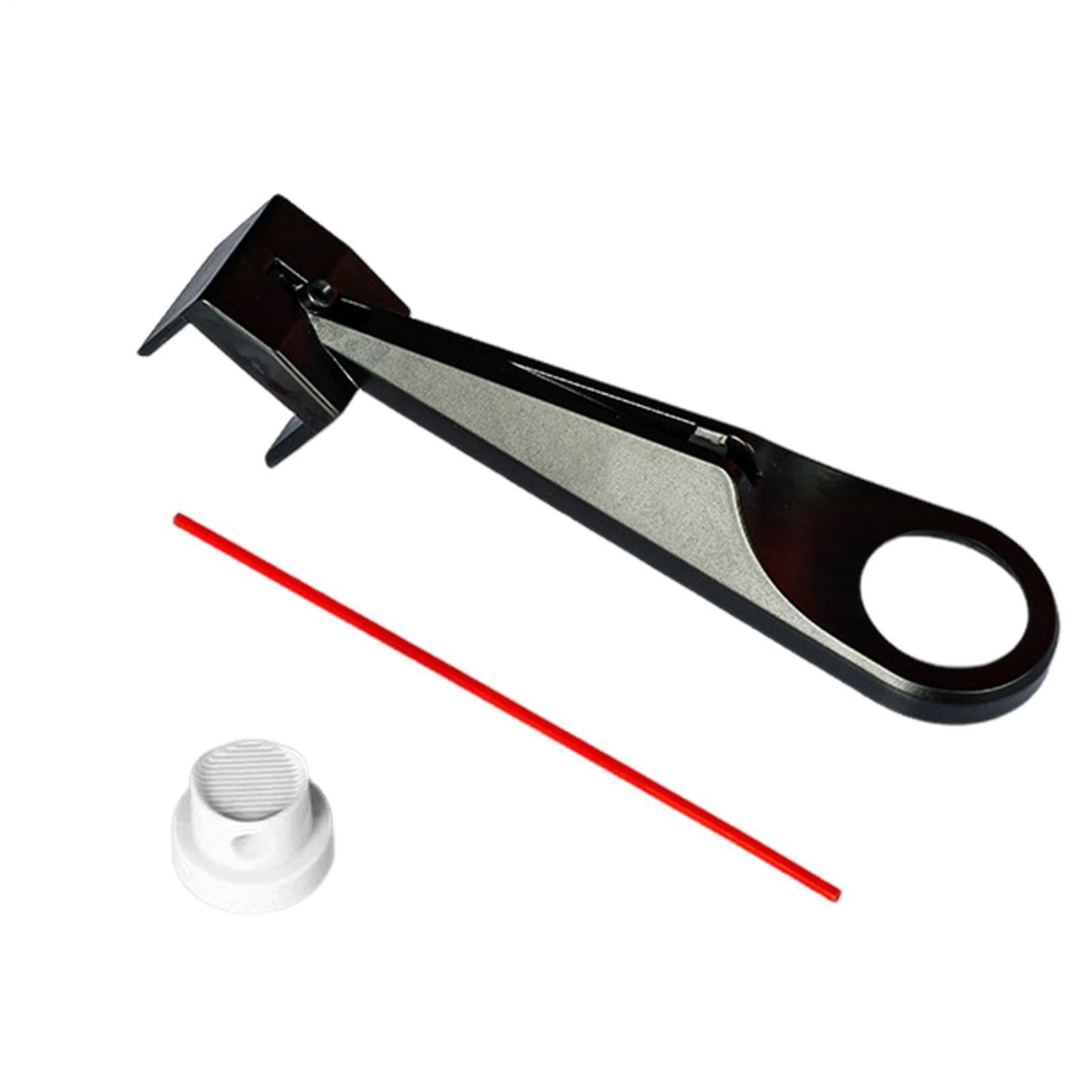 Generico Applicatore di Lubrificante per Catena Moto, Oliatore per Catena per Lubrificazione Accurata, Ausilio Portatile per Pulizia con Lubrificante Solido e Sgrassatore, Materiale PP Leggero