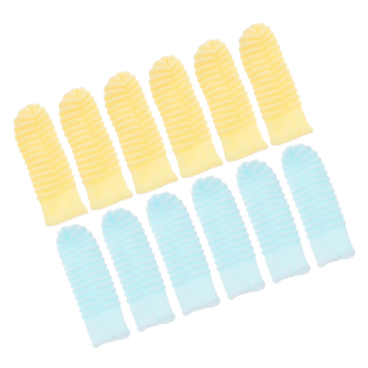 BESPORTBLE 12pcs Dog Finger Toothbrush for Small and Large Dogs Cats Washable Finger Brushes Material for Easy Teeth Cleaning Flexible Design