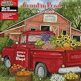 WSBL Country Road 2025 12X12 Wall Calendar (25997001744)