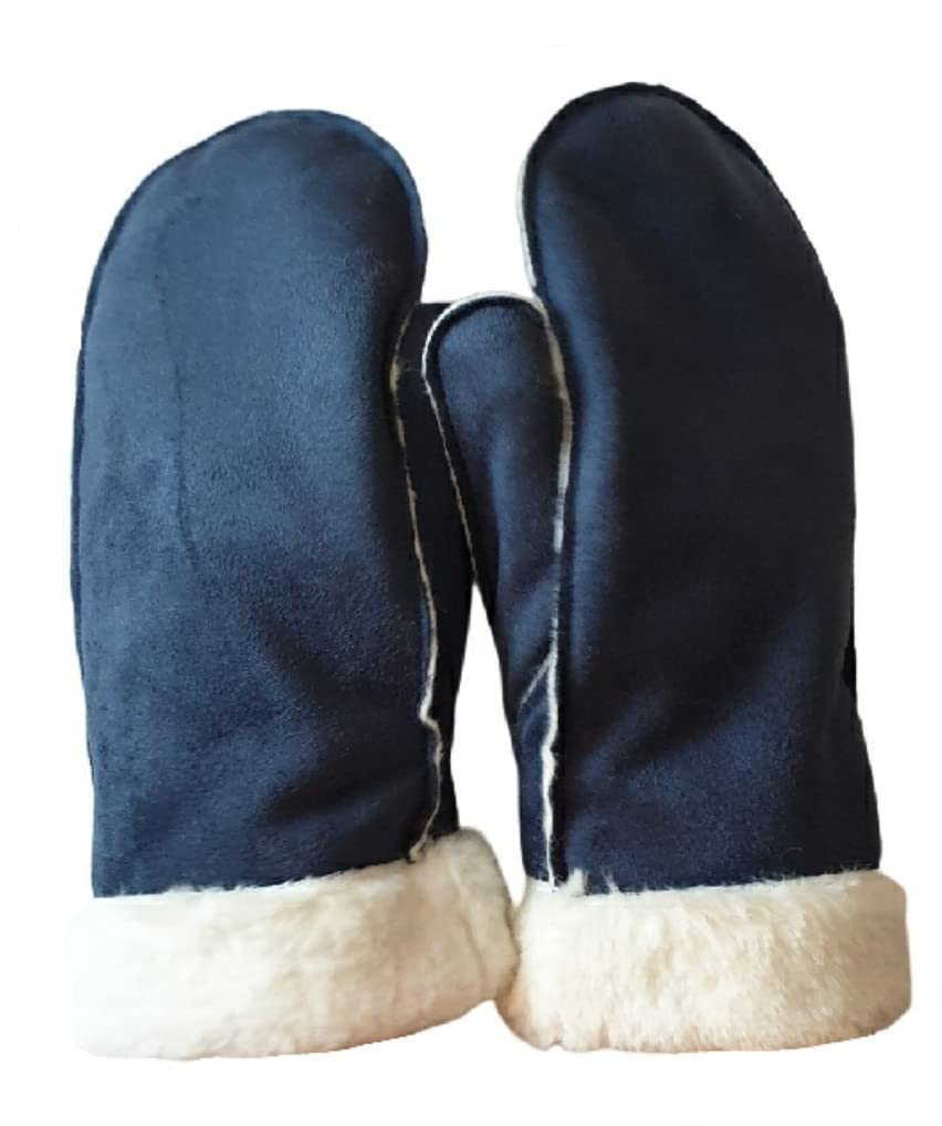 AXELENSMen's Winter Warm Gloves Stylish Comfortable Mittens One Size L/XL