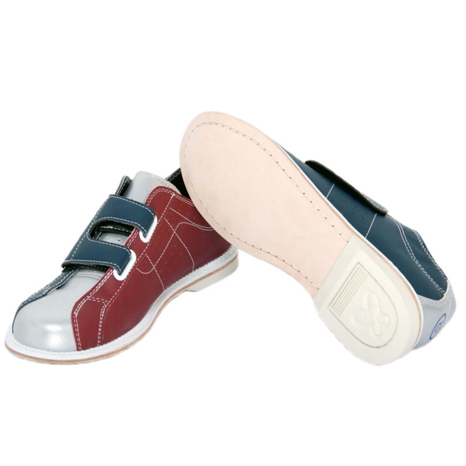 Herren Lawn Bowls Schuhe Bowling Trainer rutschfeste Atmungsaktive Bowlers Sneakers Lace Up Leder