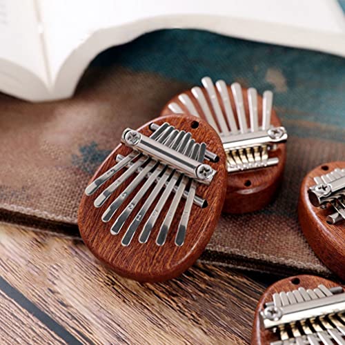 BIENKA Kalimba Pouce Piano 8 Tons avec Corde Portable Doigt Piano Bois Pouce Instrument de Musique for Débutant Musique… - Les Beatles, Paul McCartney, John Lennon, RIngo Starr, George Harrison BIENKA Kalimba Pouce Piano 8 Tons avec Corde Portable Doigt Piano Bois Pouce Instrument de Musique for Débutant Musique… – Image 4