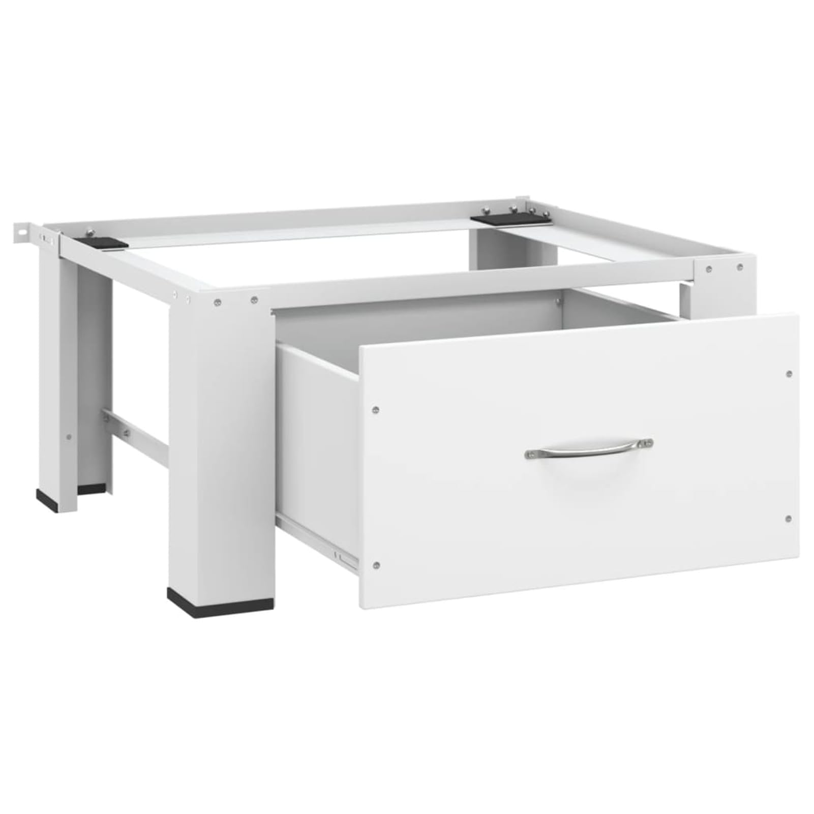 Gecheer Soporte Pedestal para Lavadora con cajón Blanco,Type 1