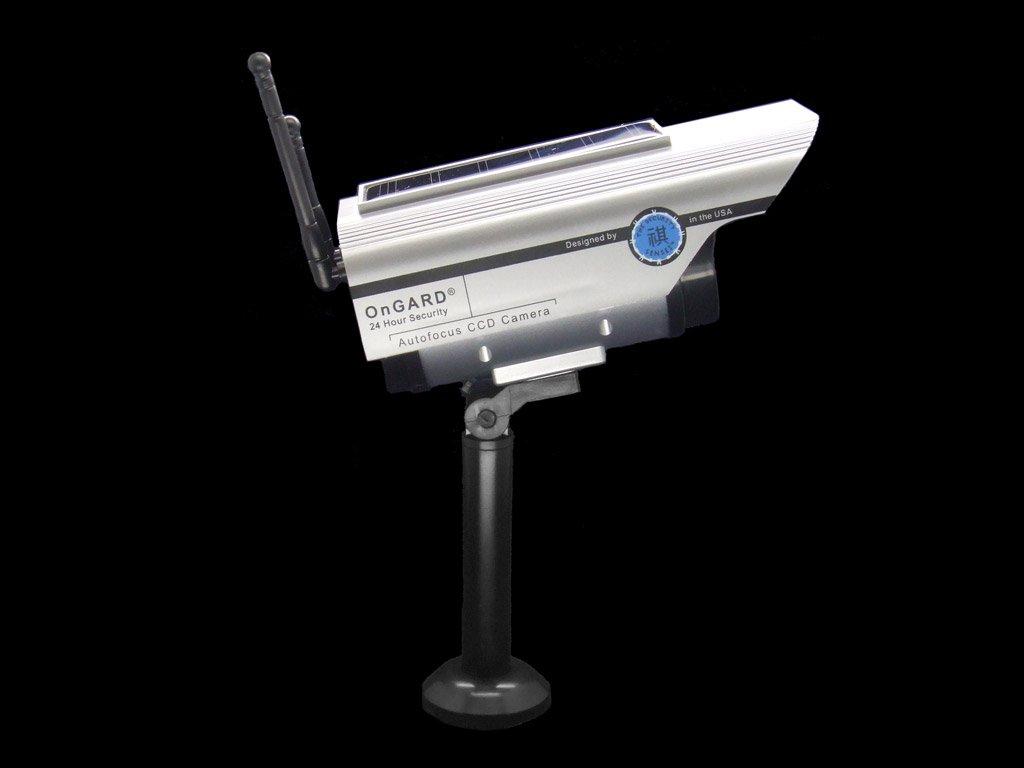 Solar Powered SMART Dummy Camera Prevent Home Invasions. Tested Certified By Global Security Experts-image-30
