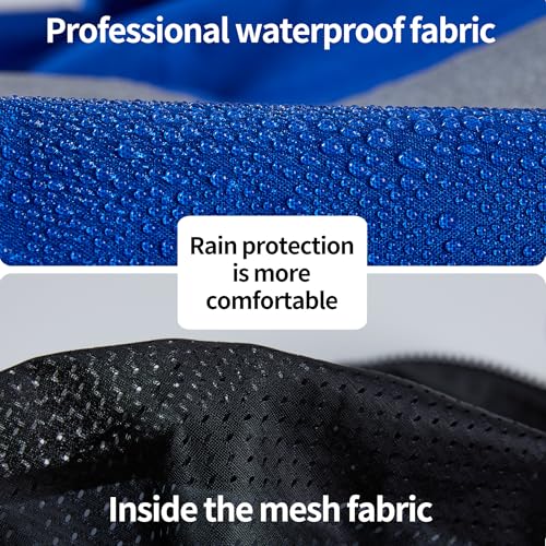 Image of SRsafety High Visibility Rain Gear, Class 3 High Visibility Work Rain Gear for Men, Construction Rain Suits