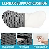 Zoom IMG-2 kimigocuscino lombare ergonomico in memory Zoom IMG-2 kimigocuscino lombare ergonomico in memory