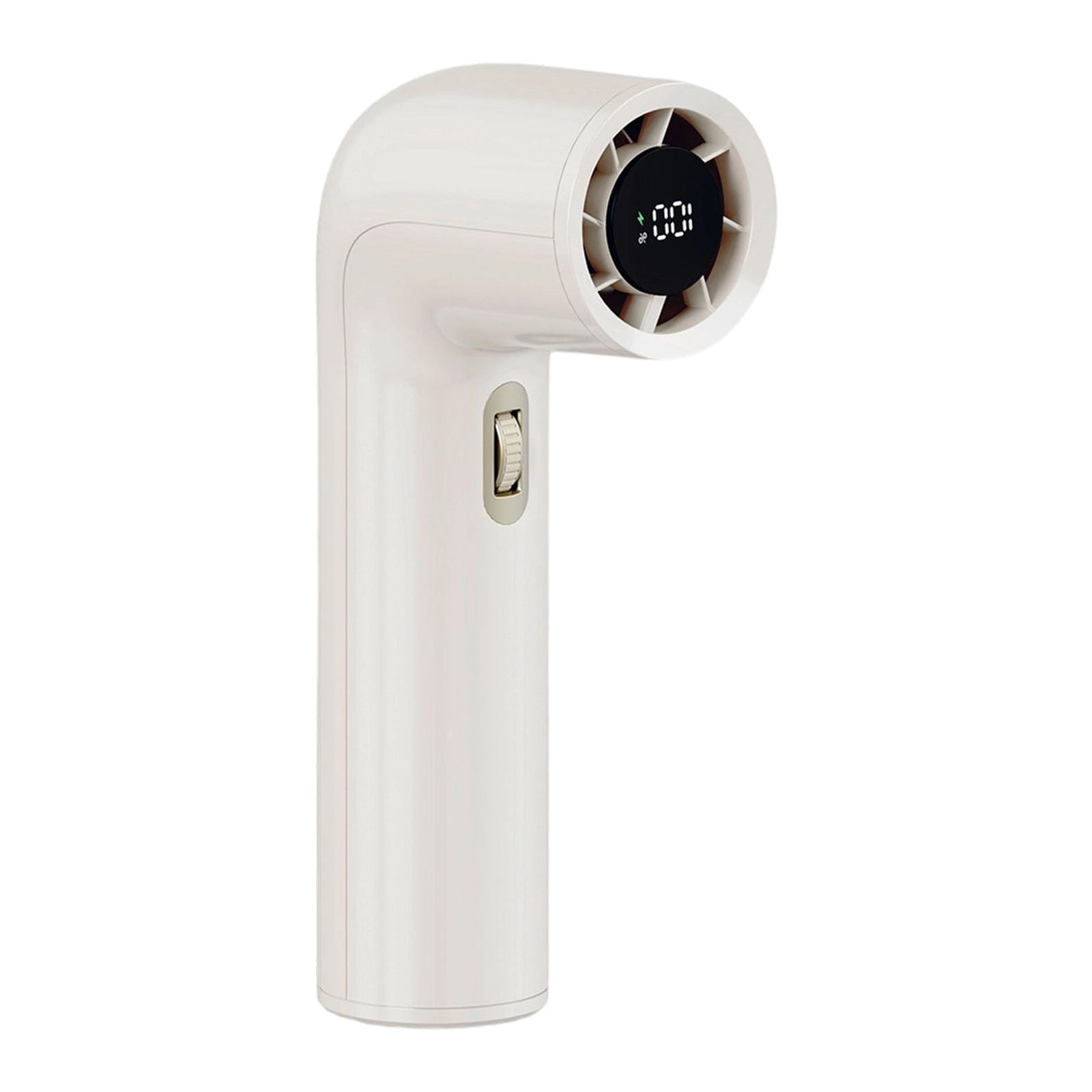 Zxfdsfdbnm Stylish Small Electric Fan Providing 100 Variable Speeds and Long Lasting 3000mAh Power Fashionable Compact Desk Fan