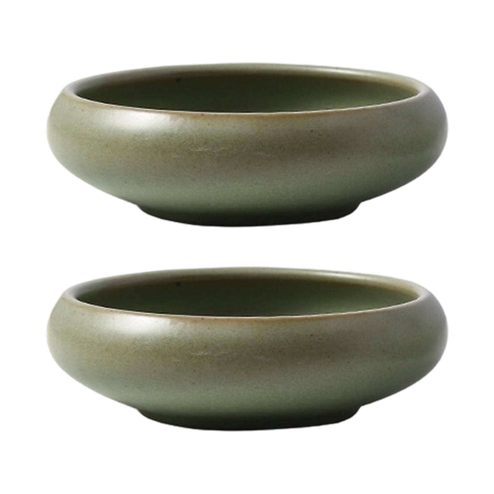 LUCKGONI Japanese Ceramic Appetizer Ideal for Serving Sauces Dessert and Snacks Dishwasher Safe Bowl