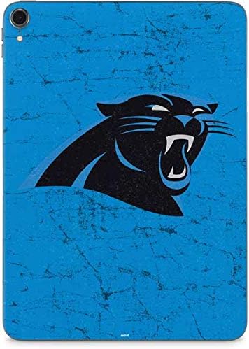 Skinit Decal Tablet skin compatible with iPad Pro 11in (2021) - Officially Licensed NFL Carolina Panthers Distressed Alternate Design