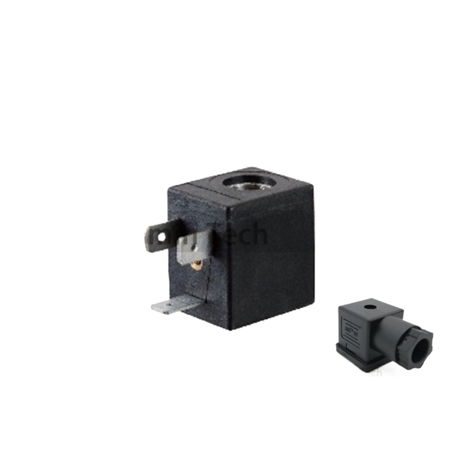 Yjcebgped 4V210x 1Pcs 4V210 Ac 4-8 Va, 3-8W Solenoid Valve Coil Ac220v Dc24v Din43650b For Pneumatic Solenoid Valve(,Dc24v)