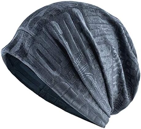 Gang Ll 帽子 Tqmsmy多目的カジュアルハットスカーフ男性女性ソフト春夏skulliesビーニーファッションニットレターターバン帽子e47 Color Gray キャップ 通販 Amazon