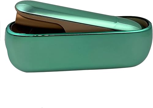 EPMANN Carcasa de PC galvanizada de color brillante con carcasa decorativa lateral para IQOS 30 Duo DVD color verde