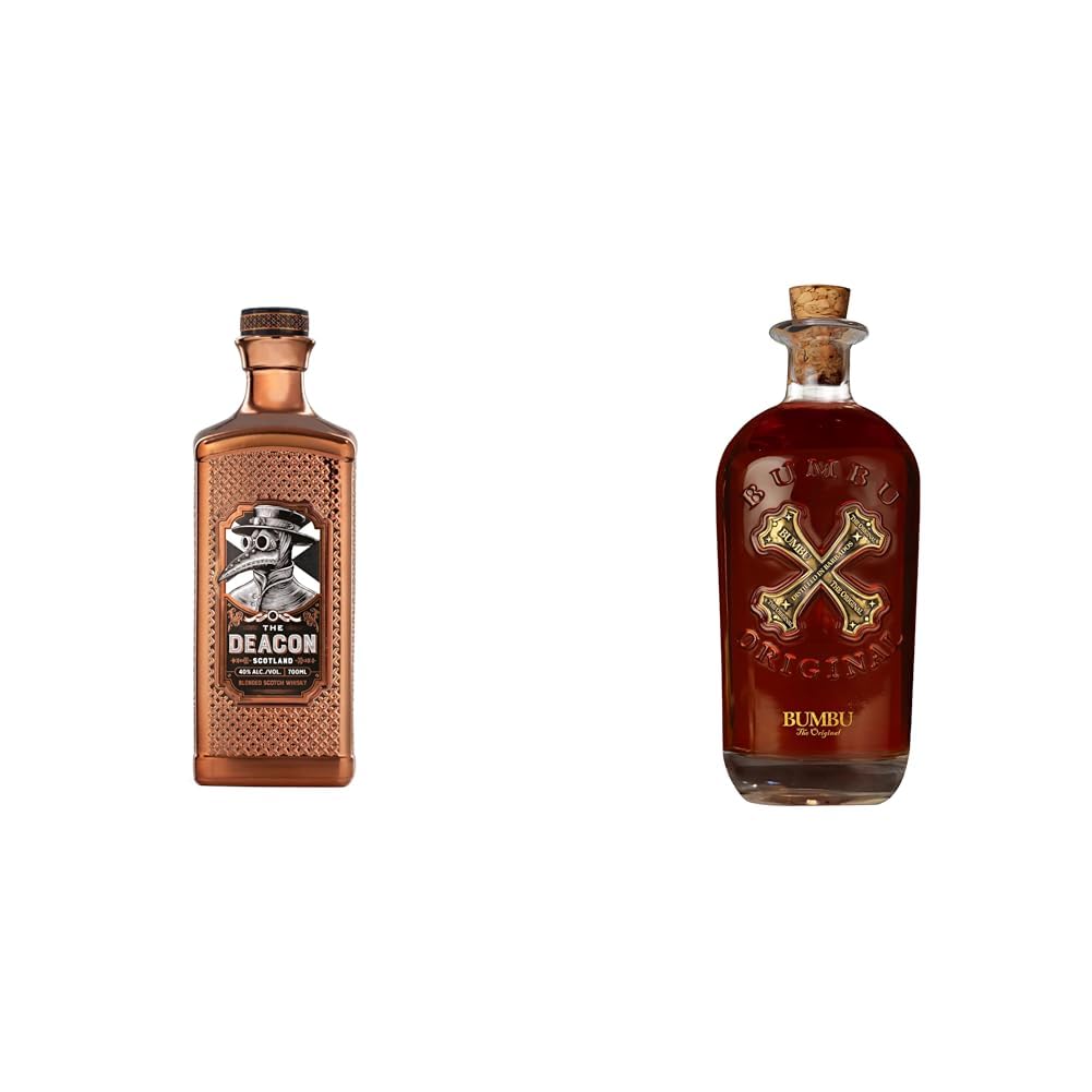アラン10年 / ザ ディーコン 計2本セット Amazon.co.jp: 【ウイスキー＆ラムセット】ザ・ディーコン700ml＆