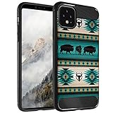 CasesOnDeck Case Compatible with [Google Pixel 4 XL (2019) (6.3")] Tribal Floral Matte TPU Flexible