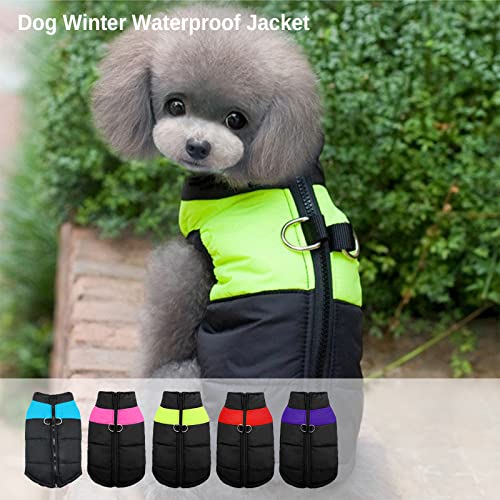 Pet Dog Cat Coat With Leash, Cold Weather Dog Warm Vest Jacket Coat,Pet Winter Clothes For Small Medium Large Dogs Puppy Teddy Chihuahua Jacket Vest Costumes #TOP1