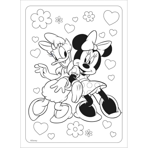 Tilibra - Folhas de Adesivos para Colorir Minnie