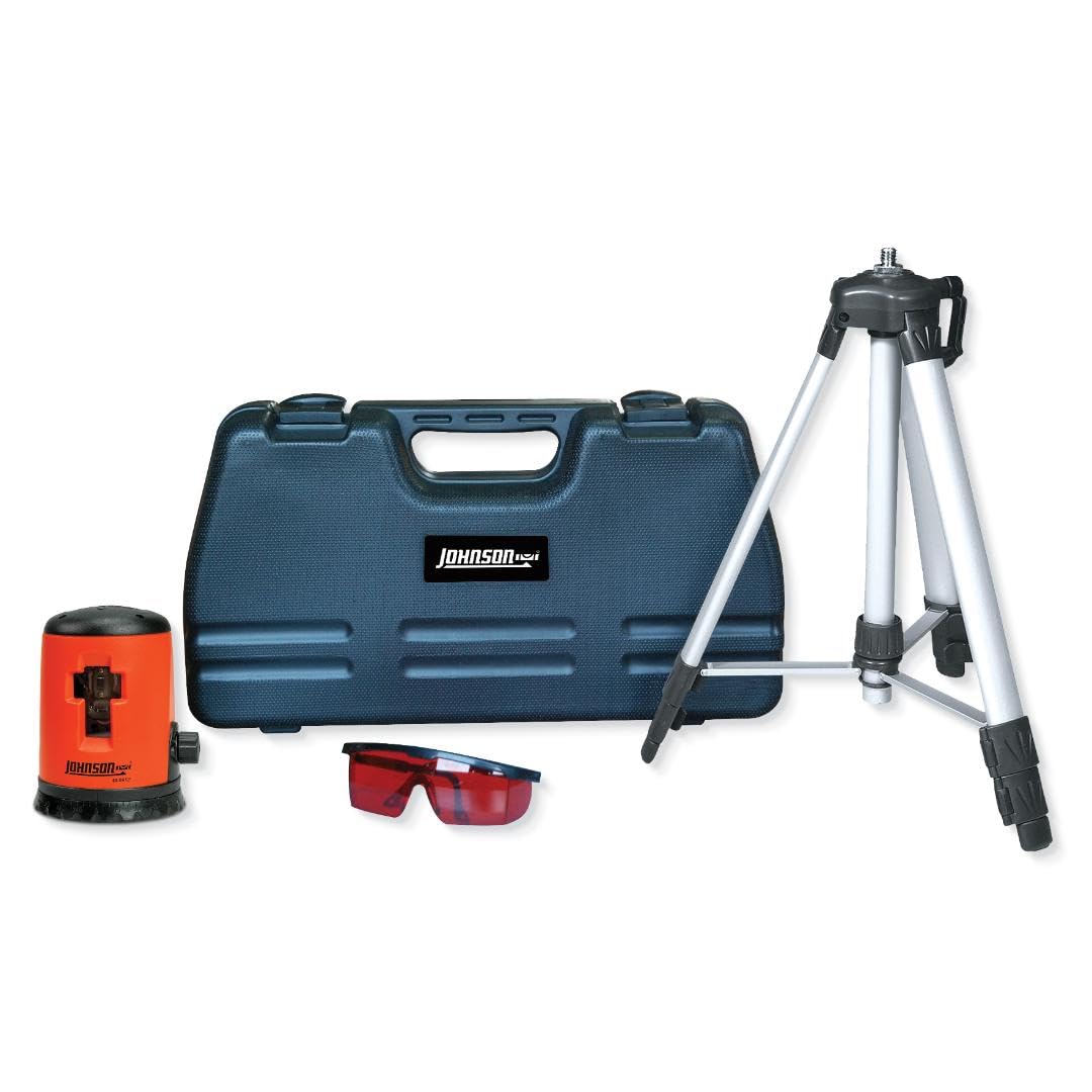 Johnson Level & Tool 1872605 40-0921 Line Laser Cross Self Leveling