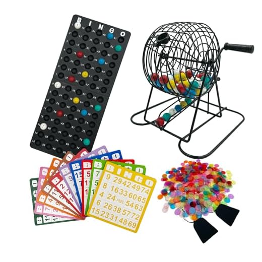 SUTIMSHE Deluxe Bingo Game Set