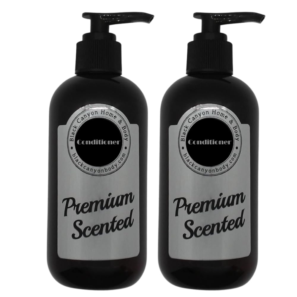 Black Canyon Orange Peach & Vanilla Scented Argan Oil Hair Conditioner, 16 Oz (2 Pack)