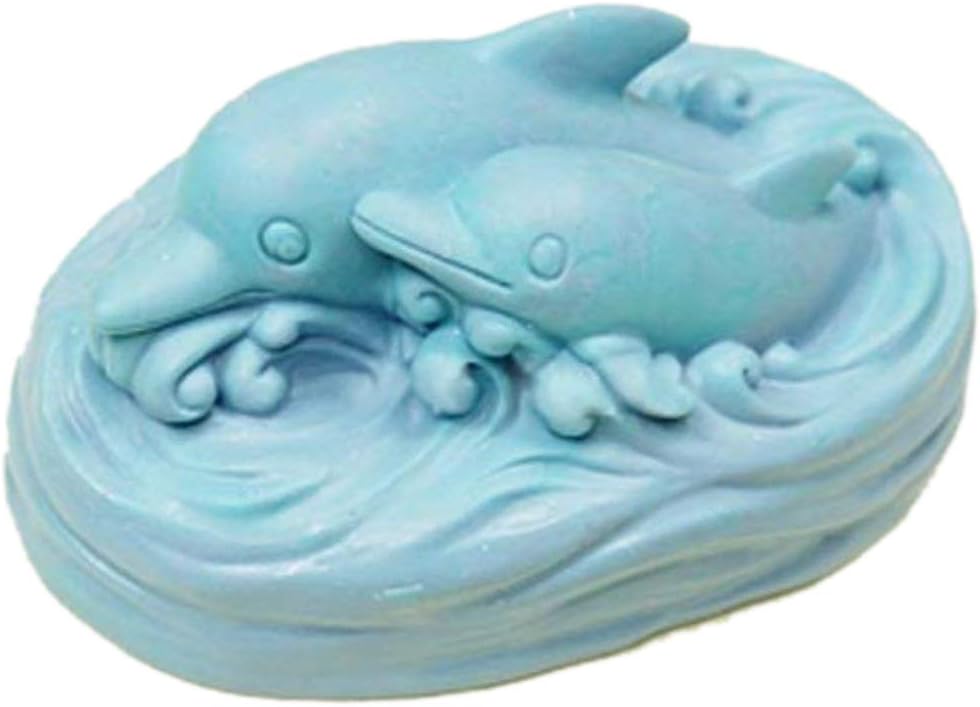 Longzang Dolphin Family 50331 Craft Art Silicone Soap Mold Craft Molds DIY Handmade Soap Molds