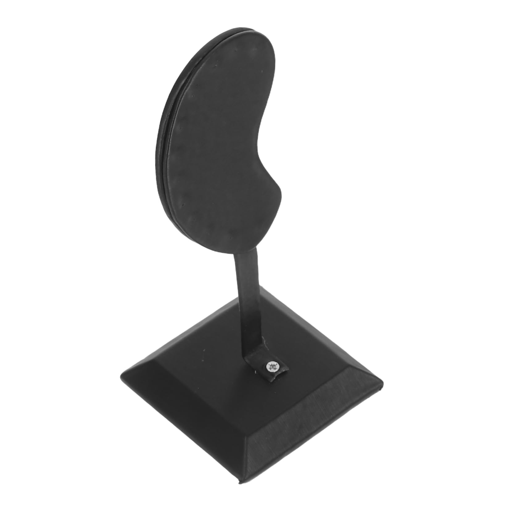 Unomor Black Ear Shaped Jewelry Organizer for Vendors Portable Hanger for Studs and Hoops Lightweight Retail Prop for Store Photography and Exhibitions