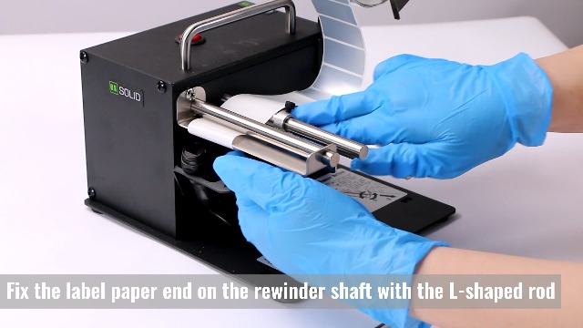 U.S.Solid Automatic Label Dispenser for Translucent/Opaque Label,Core 1/1.5/3