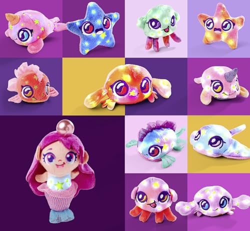Simba 105952650 Pearly Pods Glow in The Dark, Couleurs Assorties, Un Seul Article est livré, Figurines en Peluche avec Effet Lumineux, 8 cm, sirène Rare avec Perle, Coquillage avec Pendentif, 1 unité – vue 2