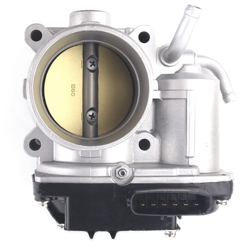 GJAUTOPARTS 1450A101 Throttle Body Compatible with Mitsubishi Lancer Outlander Sport ASX Lancer Delica 4B10 4B11 4B12 4N13 1.6-2.4L