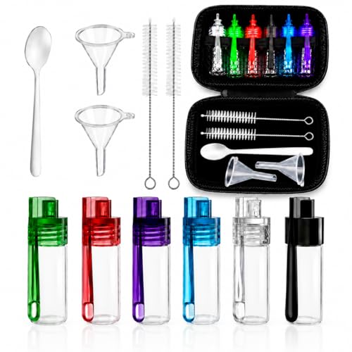 Portable Spice Containers with Spoon