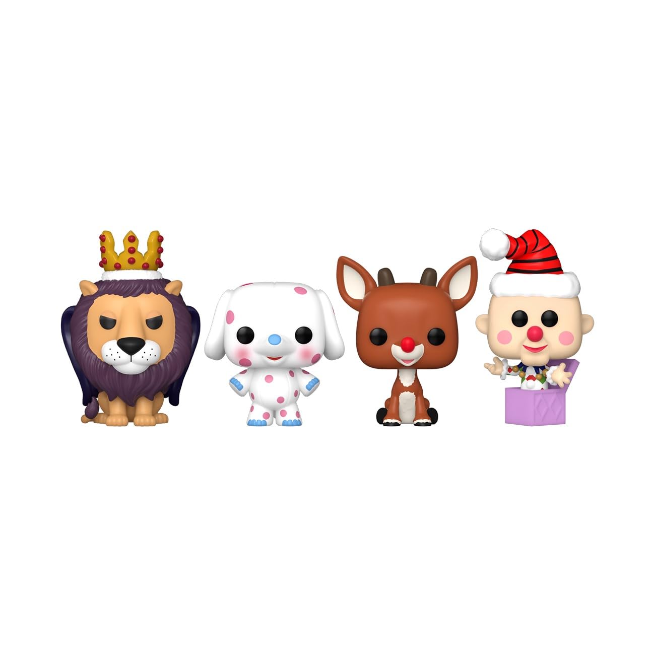 Funko Pocket Pop! Rudolph, Tree Holiday Box, Rudolph the Red-Nosed Reindeer, Keychain Novelty Keyring - Image 2