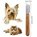 Professional Trimmmesser,Trimmen hund terrier,Trimm Messer Pflegemesser für Unterwolle Ergonomisch Geformtem Griff