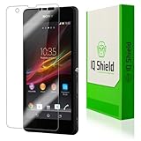 IQ Shield Screen Protector Compatible with Sony Xperia ZR (C5502, C5503) LiquidSkin Anti-Bubble Clear Film
