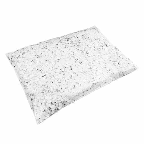 EUTOPICA Confettis classiques (blanc) | Sac de 1 kg | 24/48h ouvrables | #GanasDeFiesta