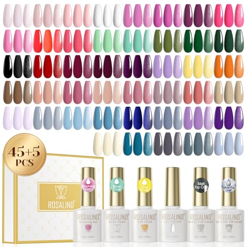 Set de Esmaltes en Gel ROSALIND 50 Piezas miniatura 1