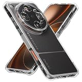 Cresee Custodia per Oppo Find X9 Ultra, custodia trasparente con angoli rinforzati, design sottile, antiurto, cover posteriore flessibile in TPU per Find X9 Ultra, trasparente