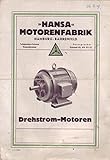  Hansa Motorenfabrik Drehstrom-Motoren