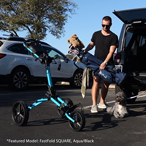 Fast-Fold-Square-Carrito-de-Golf-de-3-Ruedas-Unisex-Adulto