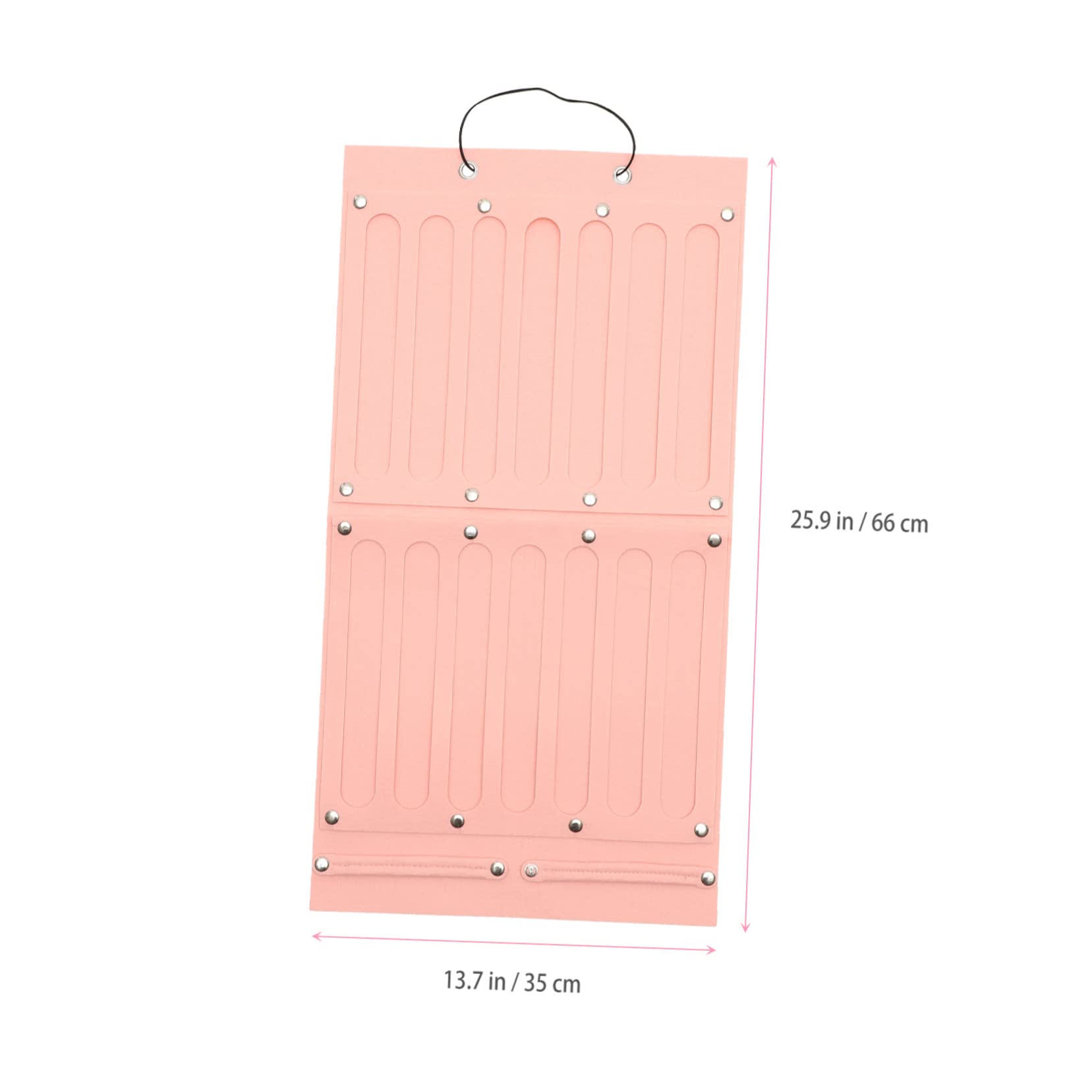 JECOMPRIS 2pcs Felt Hair Accessories Organizer Hanging Storage Holder for Hair Bows Clips Headbands and for Decor Special Occasions