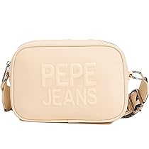 Pepe Jeans Galina, Borsa Donna, Beige (Bianco Crema), Taglia Unica