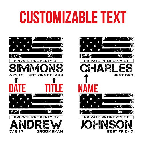 American Heroes Personalized Colchester Bullet Whiskey Stone Set of Military Gifts (Custom Product) - Thumbnail 3