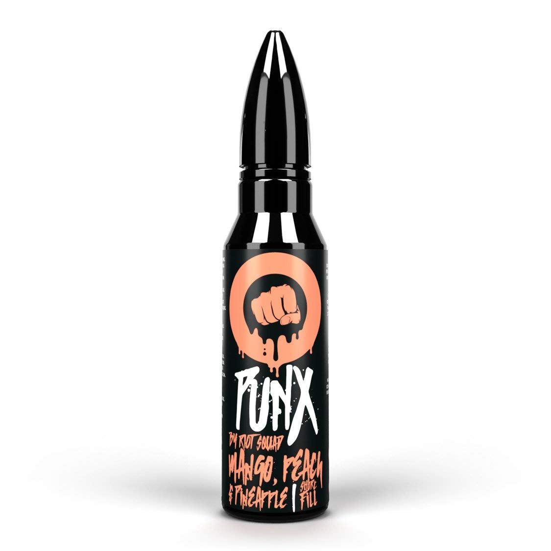 Riot Squad Punx Mango, Pineapple, Peach Vape Liquid Juice No Nicotine E Liquids 70vg 30pg 0mg ecig Vape Liquid