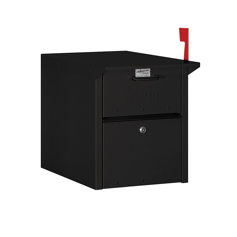 4350BLK Mail Chest, Black